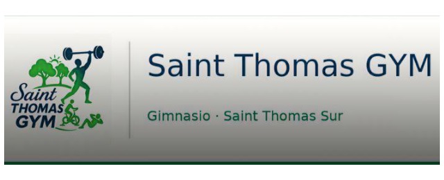 Banner del gimnasio Saint Thomas Sur
